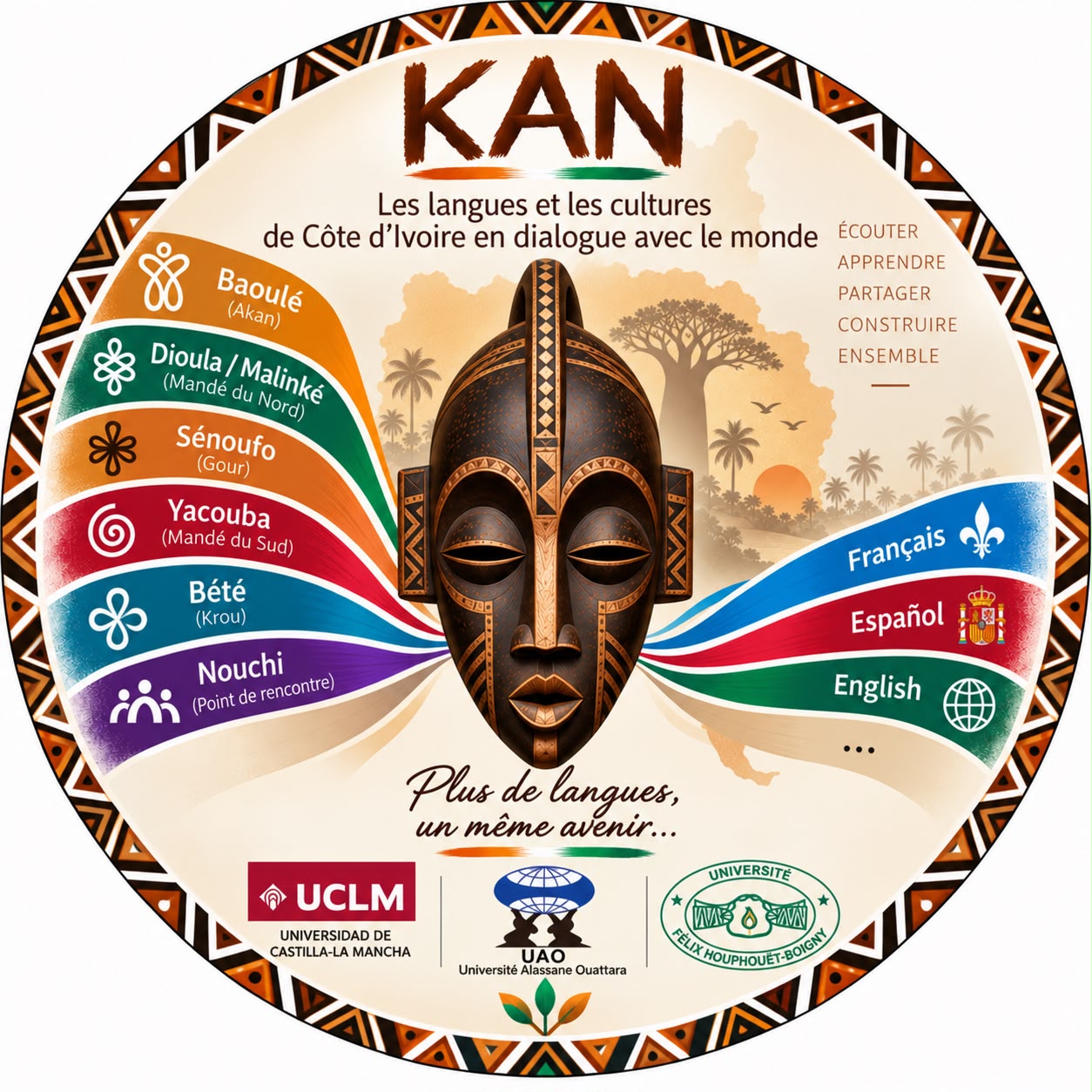 KAN : les langues et les cultures de Côte d’Ivoire en dialogue avec le monde
